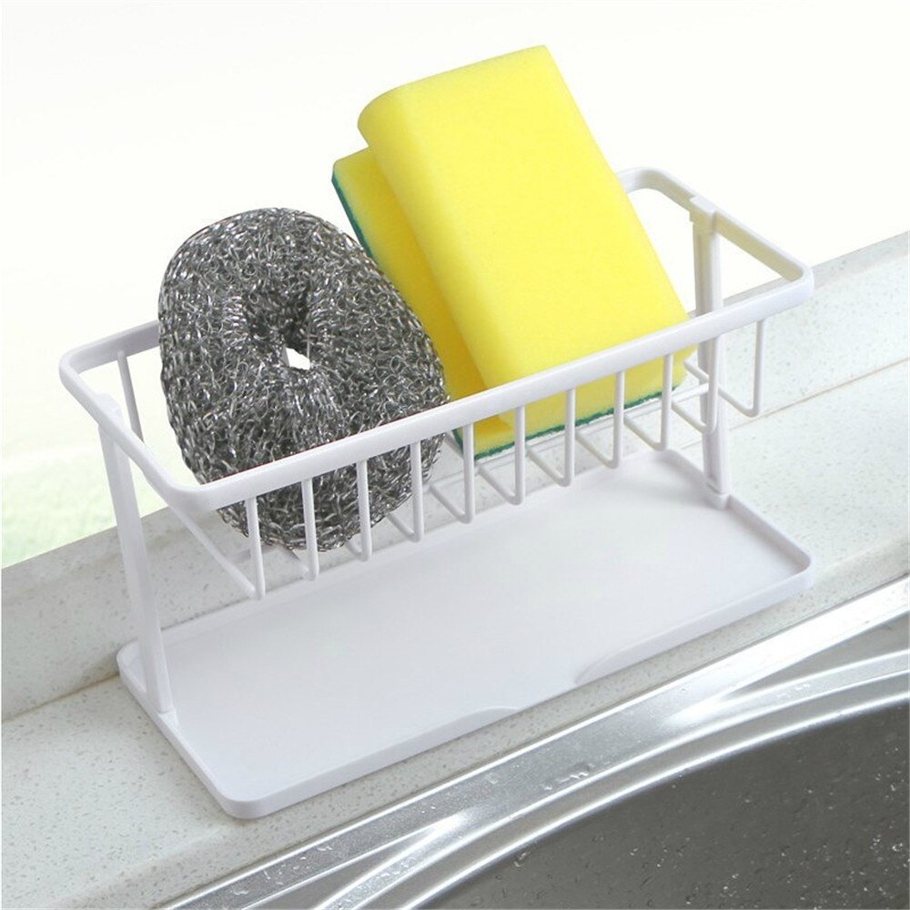 Sink Drain Rack Soap Sponge Toilet Holder Storage Organizer Bathroom Accessories Kitchen Gadget Sets Convenience Utensils Shelf