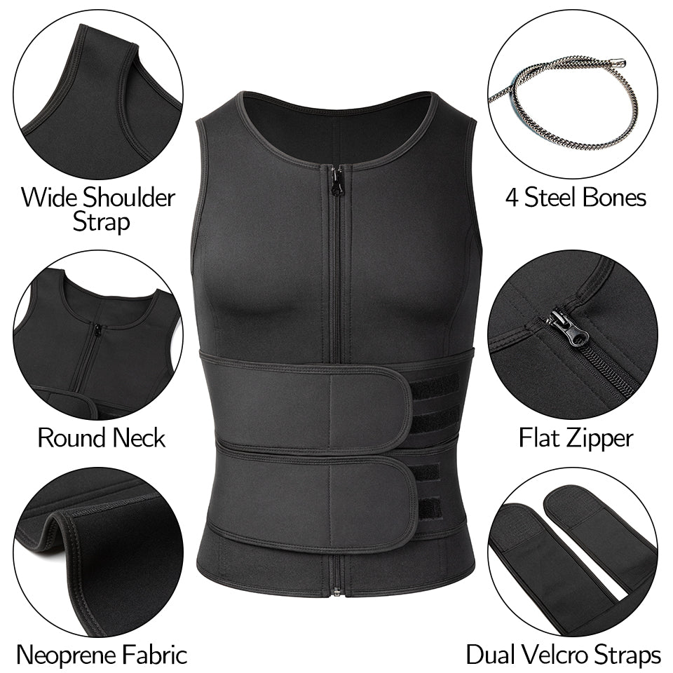 Mans Shaper Vest